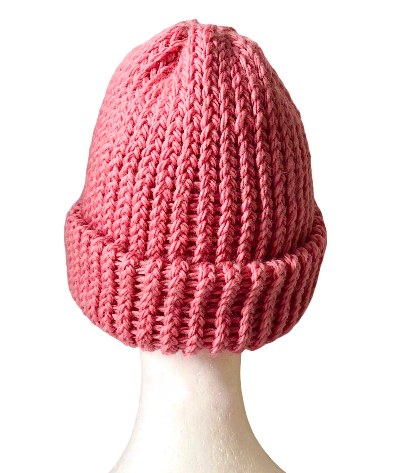 High Quality Hand Knit 100% Merino Wool Beanie-Premium Soft And Warm Winter Hat