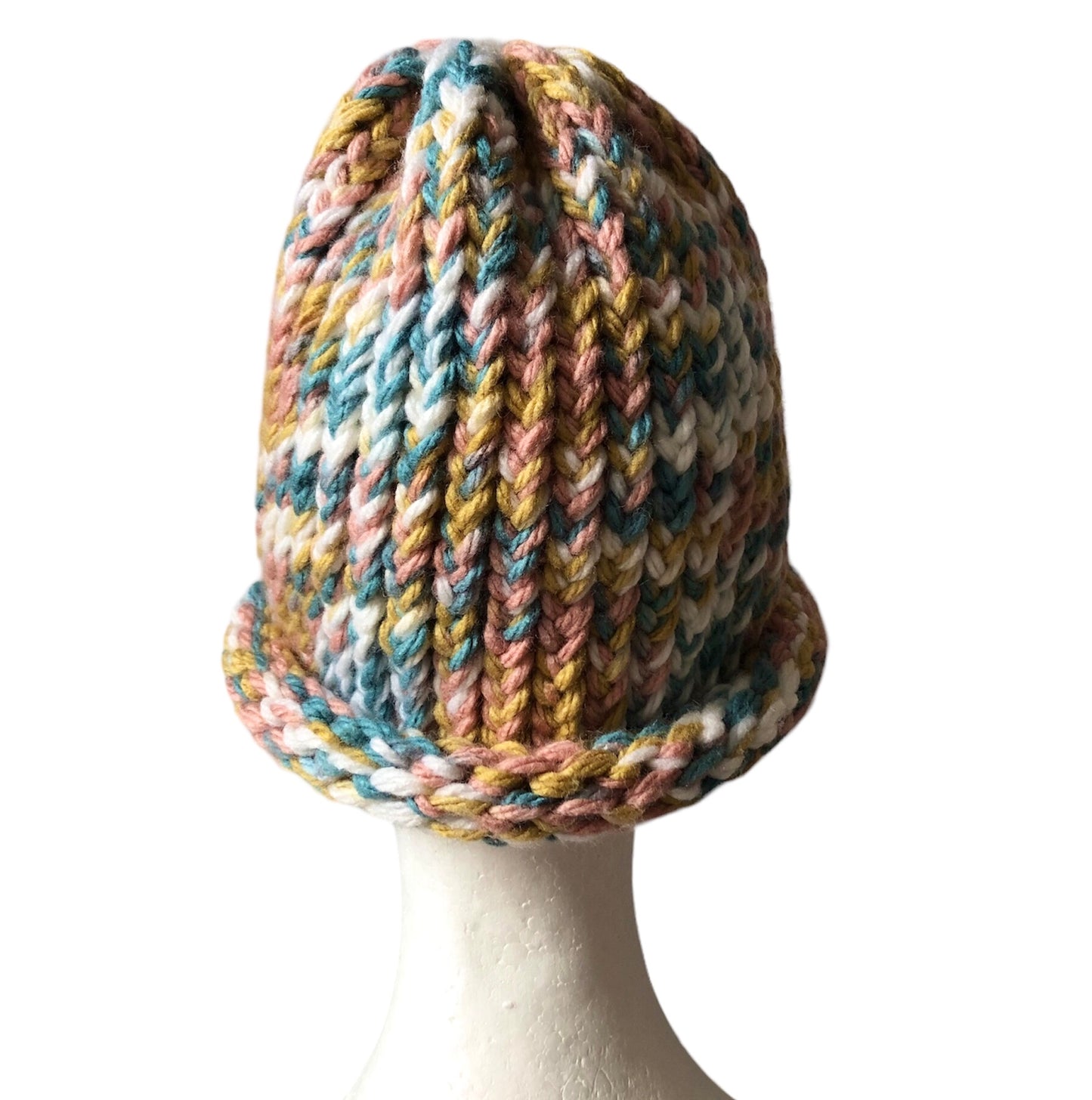 Luxury ￼￼Handmade Multicoloured High Quality Acrylic, Stylish Warm Winter Hat