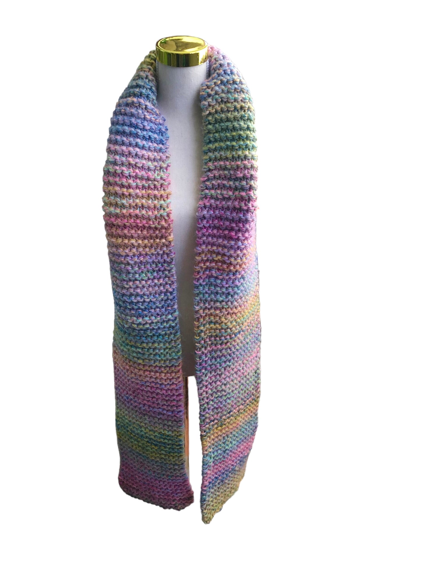 Luxurious Chunky Hand-Knit Scarf – High-Quality Wool & Acrylic Blend, 220 cm Long | Premium Winter Accessory