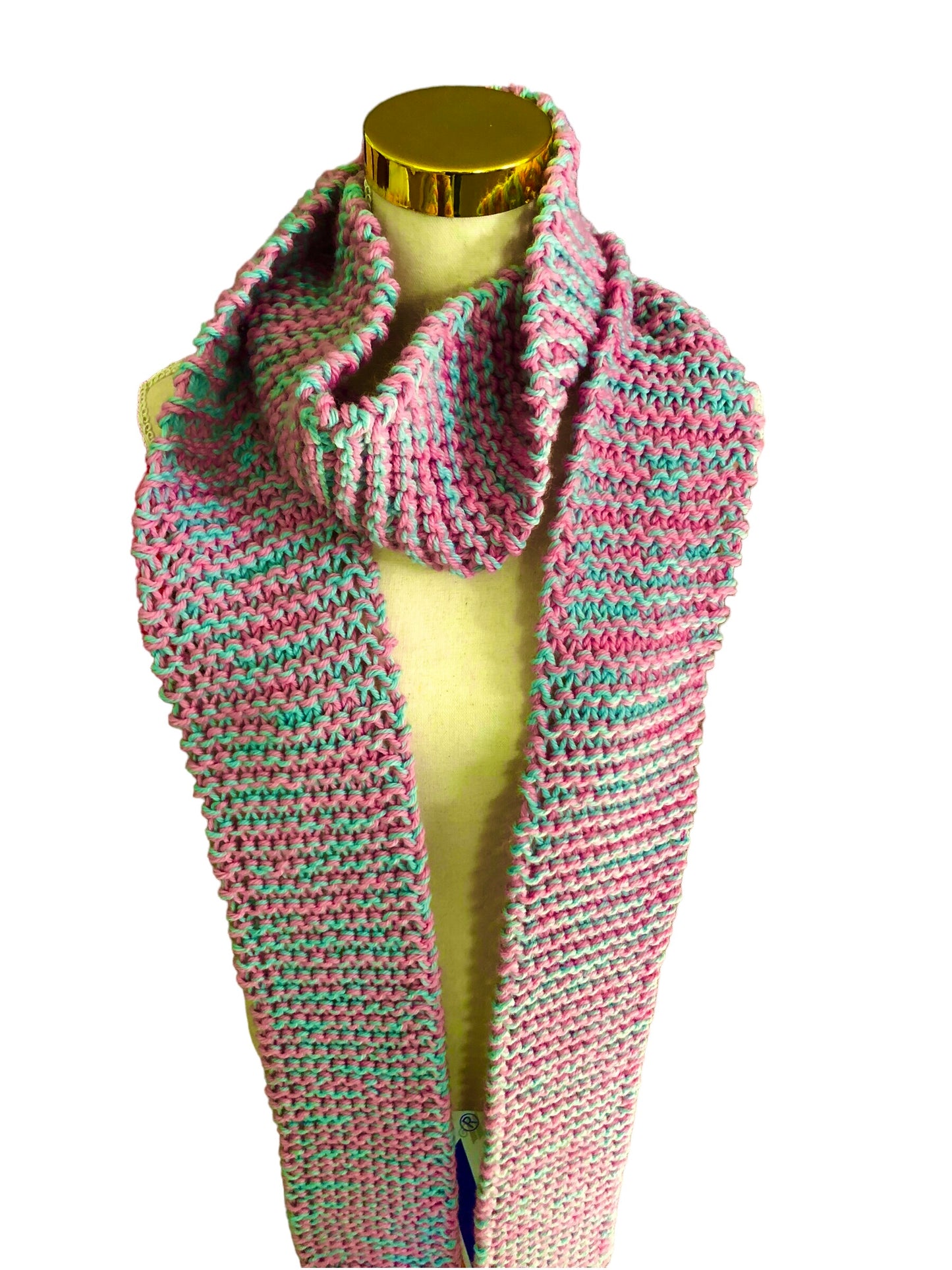 High Quality Hand Knit 100% Merino Wool Scarf, Luxurious Warm Winter Scarf