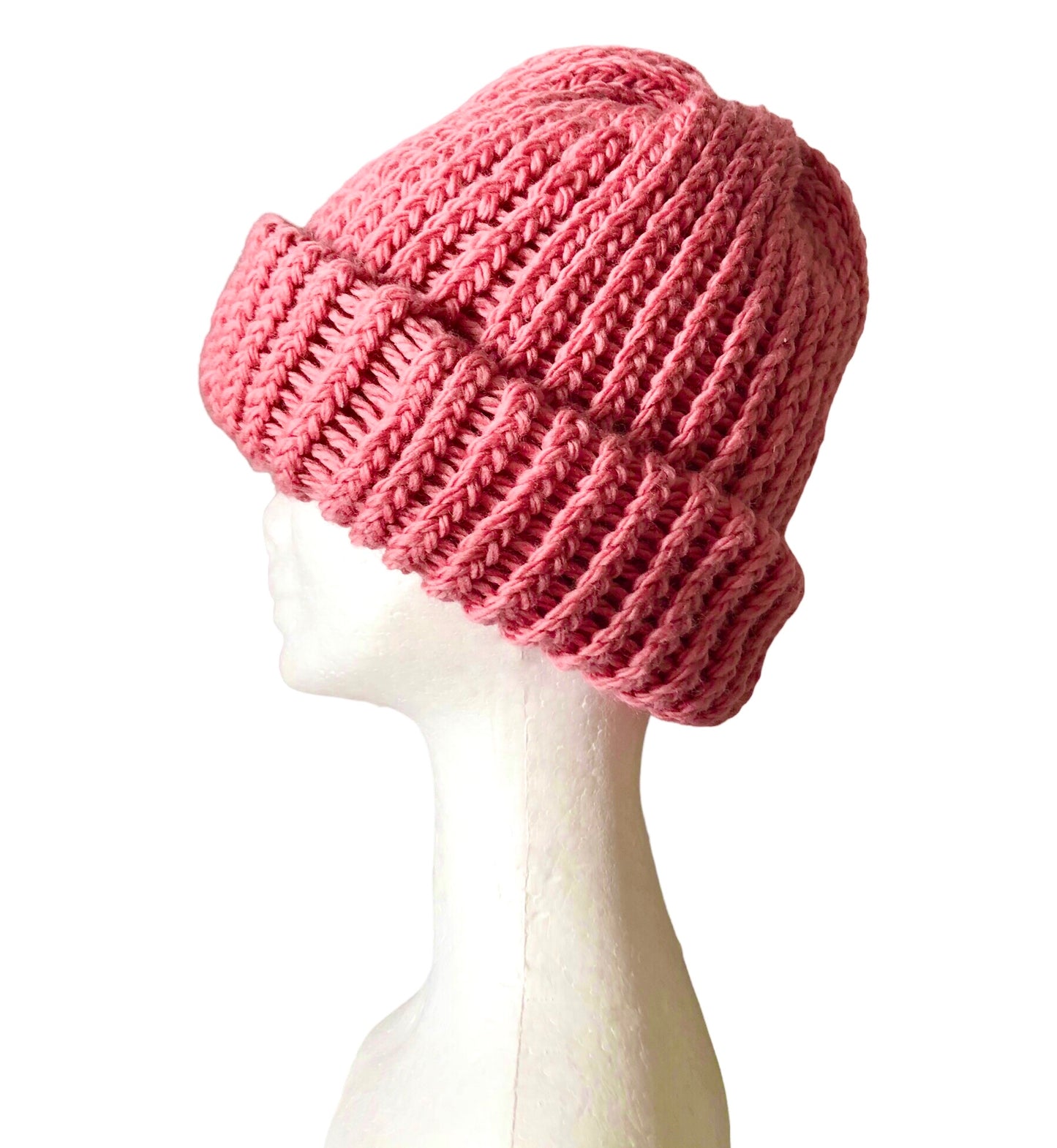 High Quality Hand Knit 100% Merino Wool Beanie-Premium Soft And Warm Winter Hat